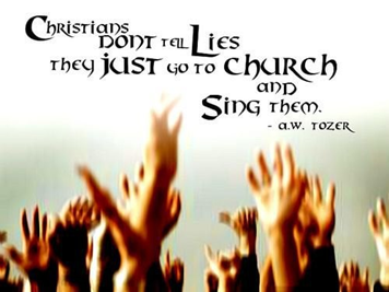Lying in Church